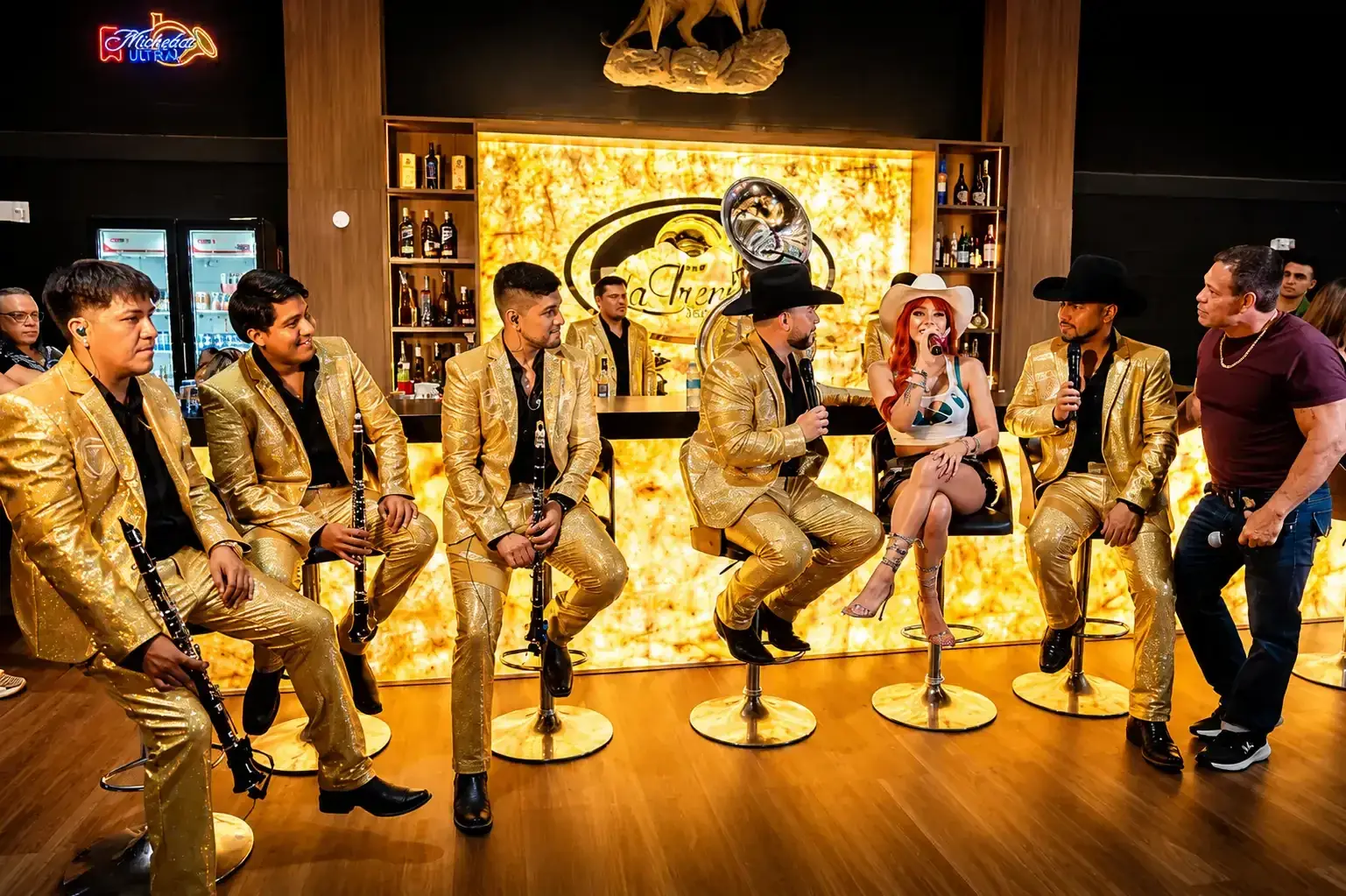 Dinámica de premios y convivencia durante el live de La Treviñosa